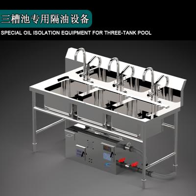 Special oil separation equipment for three-tank pool（HGYZD-Ⅲ-600）.